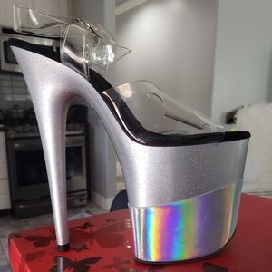 Glitter Pleaser Heels Size 9